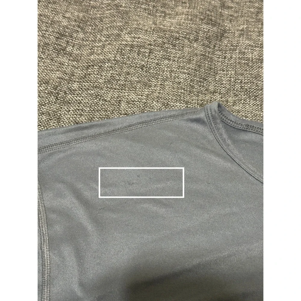 Nike Mens XXL Long Sleeve T-Shirt Grey Nike FIT Activewear